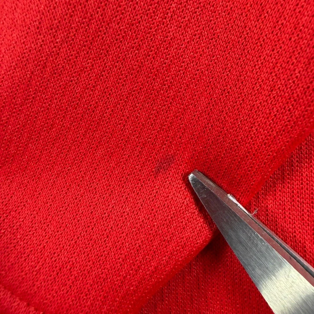 Adidas Mens Red Performance Logo Hoodie Sweatshirt Size Large RN 88387 CA 40312
